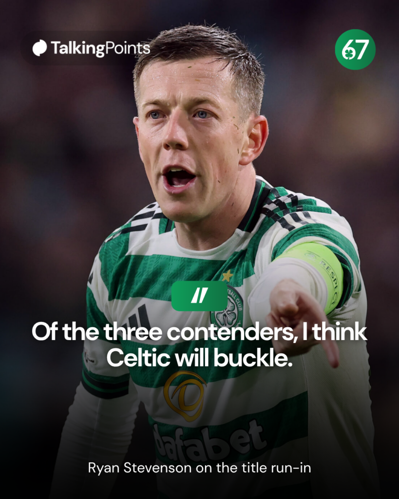 Celtic captaoin Callum McGregor.