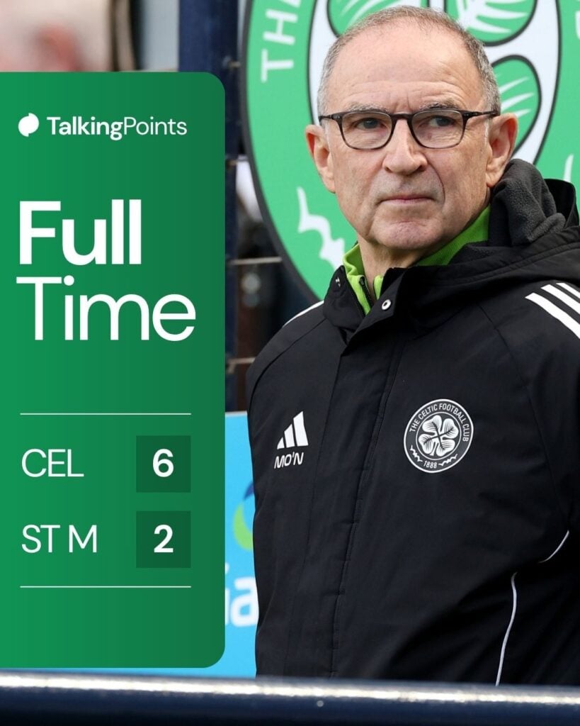 Martin O'Neill, Interim Manager of Celtic, looks on prior to the Scottish Cup Semi Final match between Celtic and St Mirren