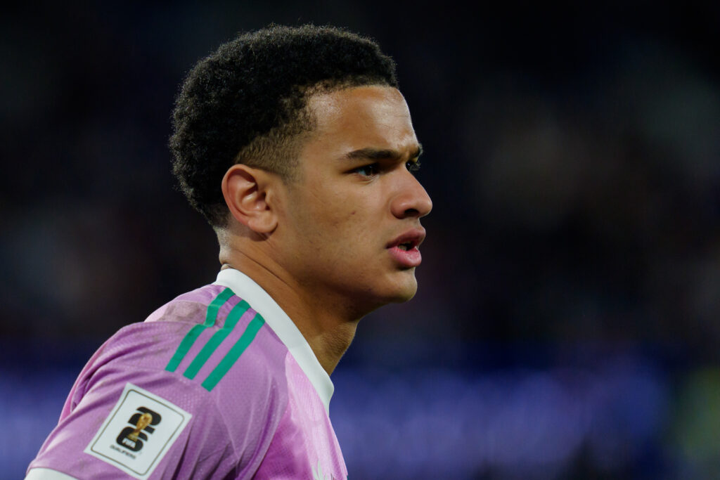 Pierce Charles of Northern Ireland looks on during the UEFA World Cup Qualifier match between Italy and Northern Ireland