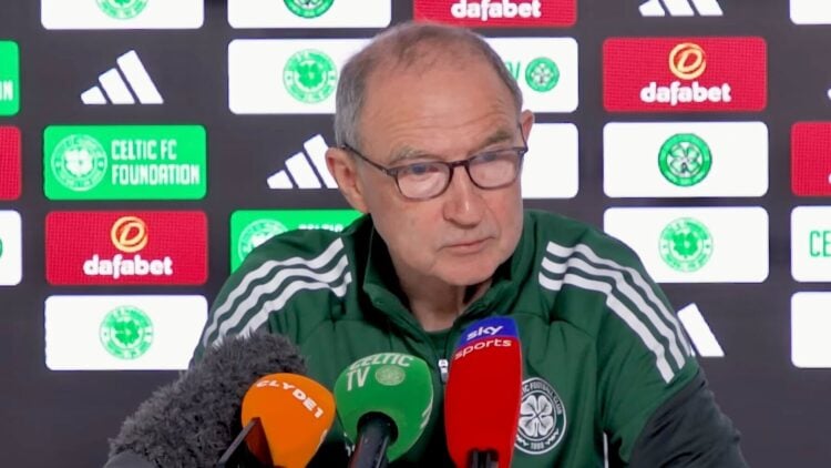 Celtic manager Martin O'Neill