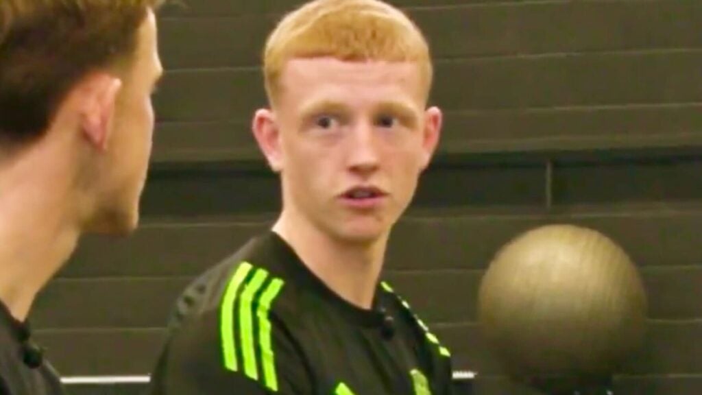 Hayden Borland of Celtic