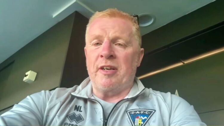 Dunfermline manager Neil Lennon