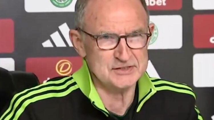 Celtic boss Martin O'Neill