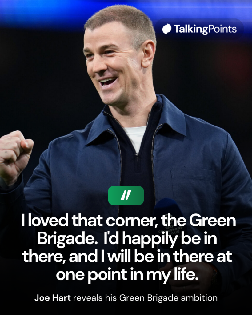 Joe Hart GB ambition