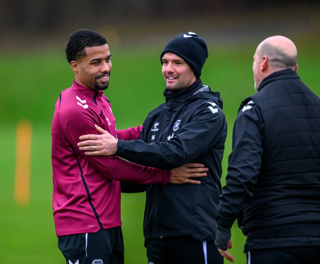 Heart of Midlothian Training Session