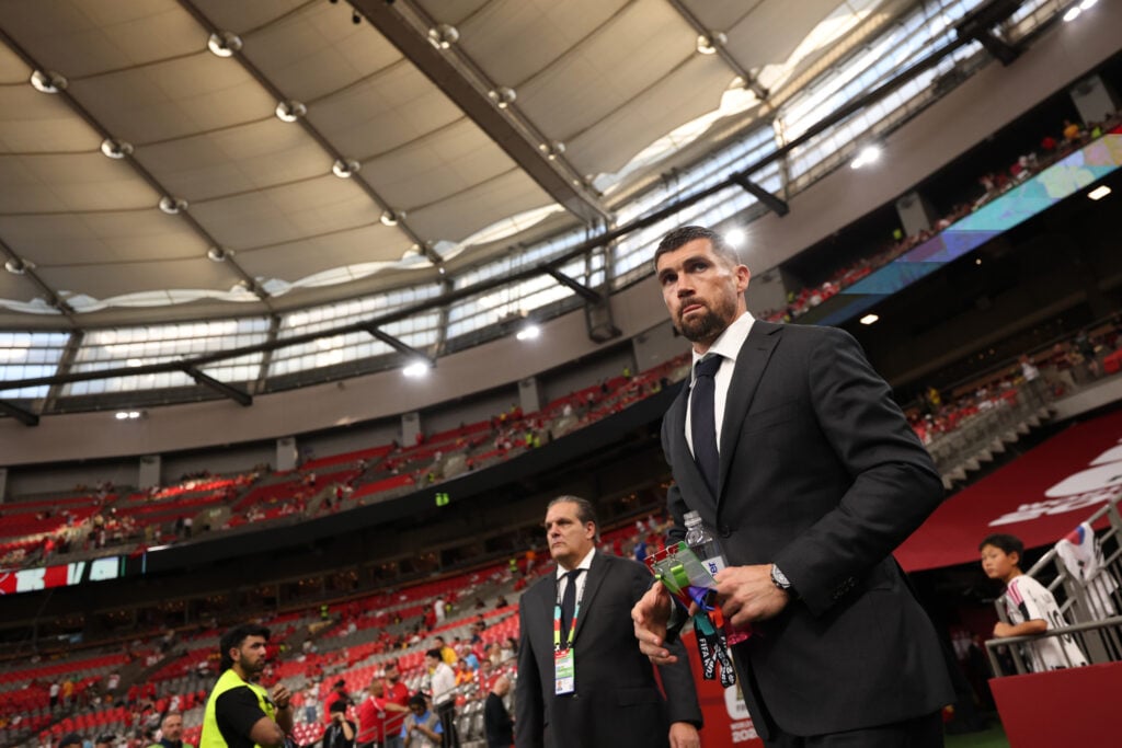 Mat Ryan before Australia v Türkiye in Group D of the FIFA World Cup 2026