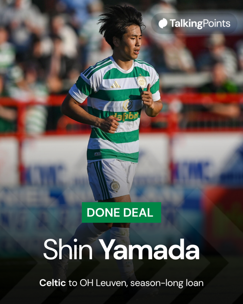 Shin Yamada to OH Leuven